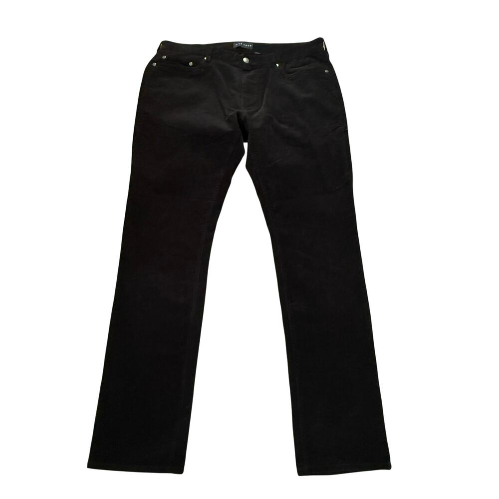 Five Four Corduroy Pants Men's 36 Black Straight
